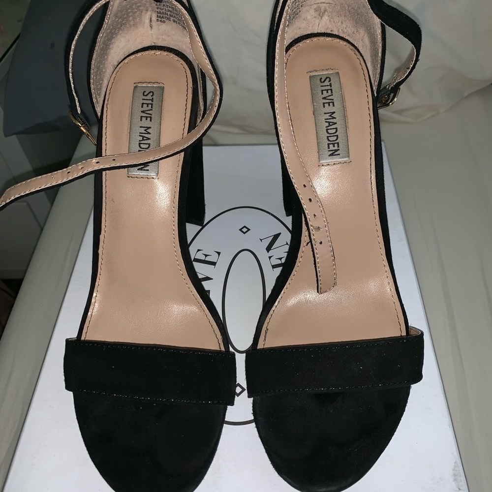 Black Steve Madden Heels